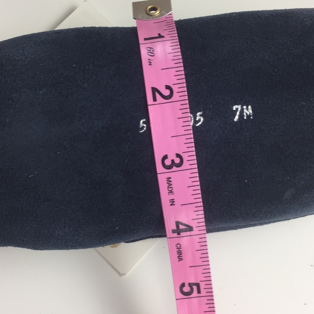 NIB HUSH PUPPIES SZ 7 M BLUE IN BOX VINTAGE COZY - Picture 8 of 8